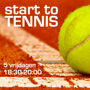 Start To Tennis - Editie april (19/04/2024 - 17/05/2024)